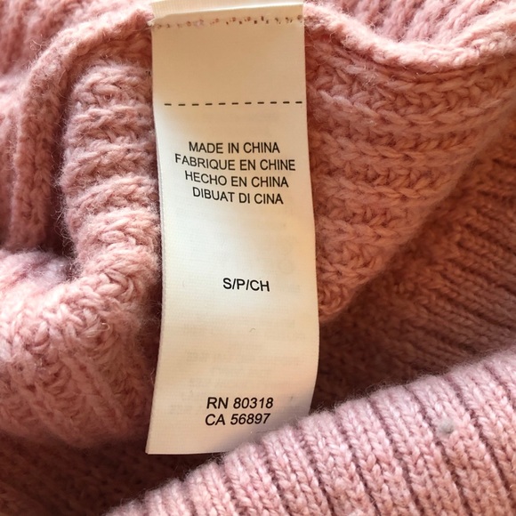 LUCKY BRAND Pink Longsleeve Cold Shoulder Sweater - Picture 11 of 12